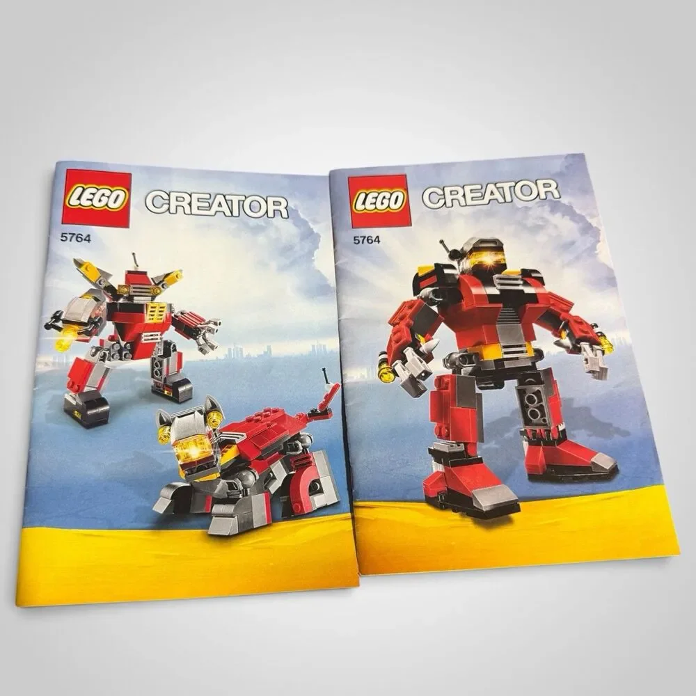 LEGO Creator Rescue Robot (5764) 3-in-1 Set, All 149 Pieces Included W/ Manual